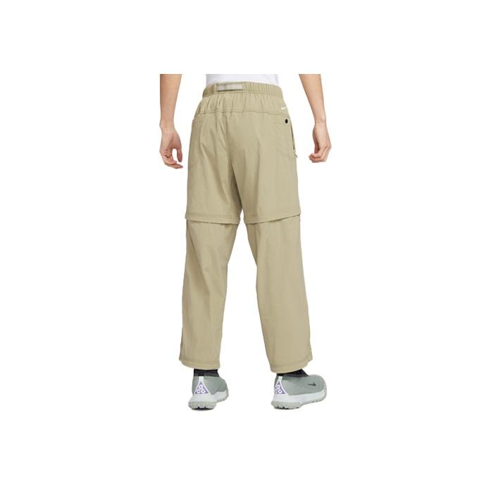 Nike ACG Ensfarvet Logo Avtakbar 2-i-1 Sportsbukser Herre Underdeler Olivengrønn DX6647-276
