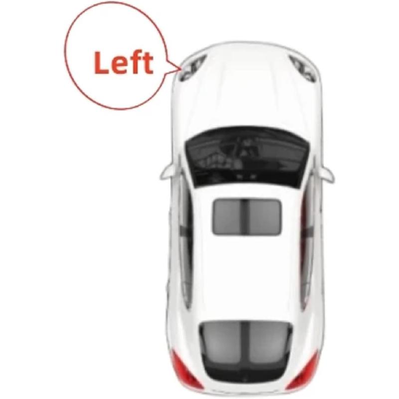 Compatible For Lincoln MKZ 2017 To 2021 Automotive Accessories Glass Headlights Replace The Original Lampshade(Left)