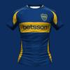 Boca Juniors Football Uniform Men Women Youth Soccer Jersey Adult Breathable Quick Dry Clothing