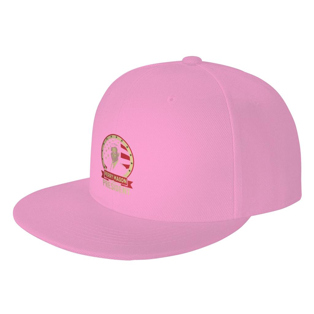 Fashion Tee Perry Mason For President Flat Brim Sun Hat Teenagers Summer Hat
