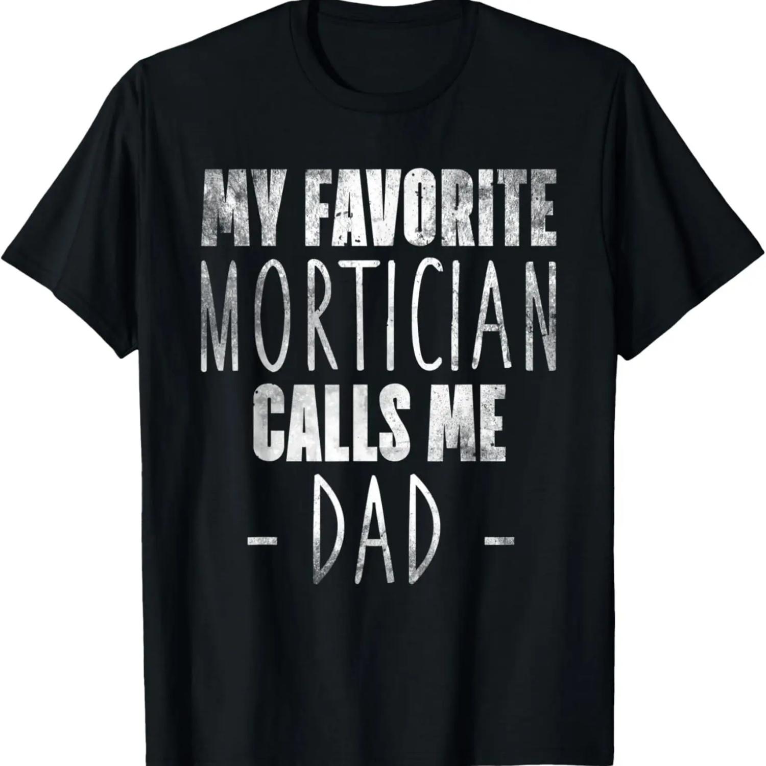 Мой любимый гробовщик называет меня Папой Футболка ко Дню отца S