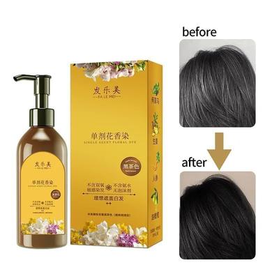 Japanese Hair Dye Shampoo for Women & Men All Hair Types Natural & Long-Lasting Color Ammonia-Free Paraben-Free Plant-Based Dye Home Color Solutio
