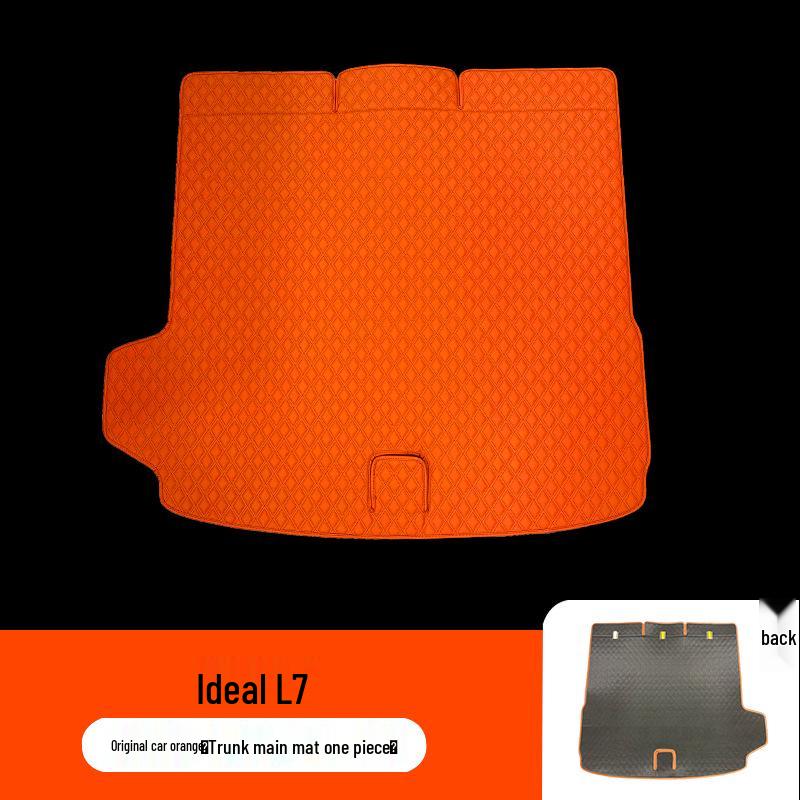 Ideal L7 Bagaj Paspası: Araba İçi için Tam Çevre Arka Bagaj Paspası, Orijinal Araba Rengine Uygun