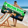 Eddsworld Theme Design 2D Flat Print Beach Towel, Large Soft Quick Dry Towel for Beach Camping SwimmingXSTJ0915135