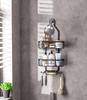 Non-Drill Bathroom Shower Rack Organizer for Toiletries