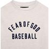 Fear of God Baseball Tee Cream Heather/Navy Men Tops FG50-063OCJ-108