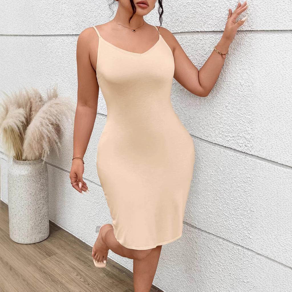 Europe and the United States Popular Women's Suspenders Large Size Tight Sexy Waist, Hip Lift and Belly Women's Body Sculpting Dress