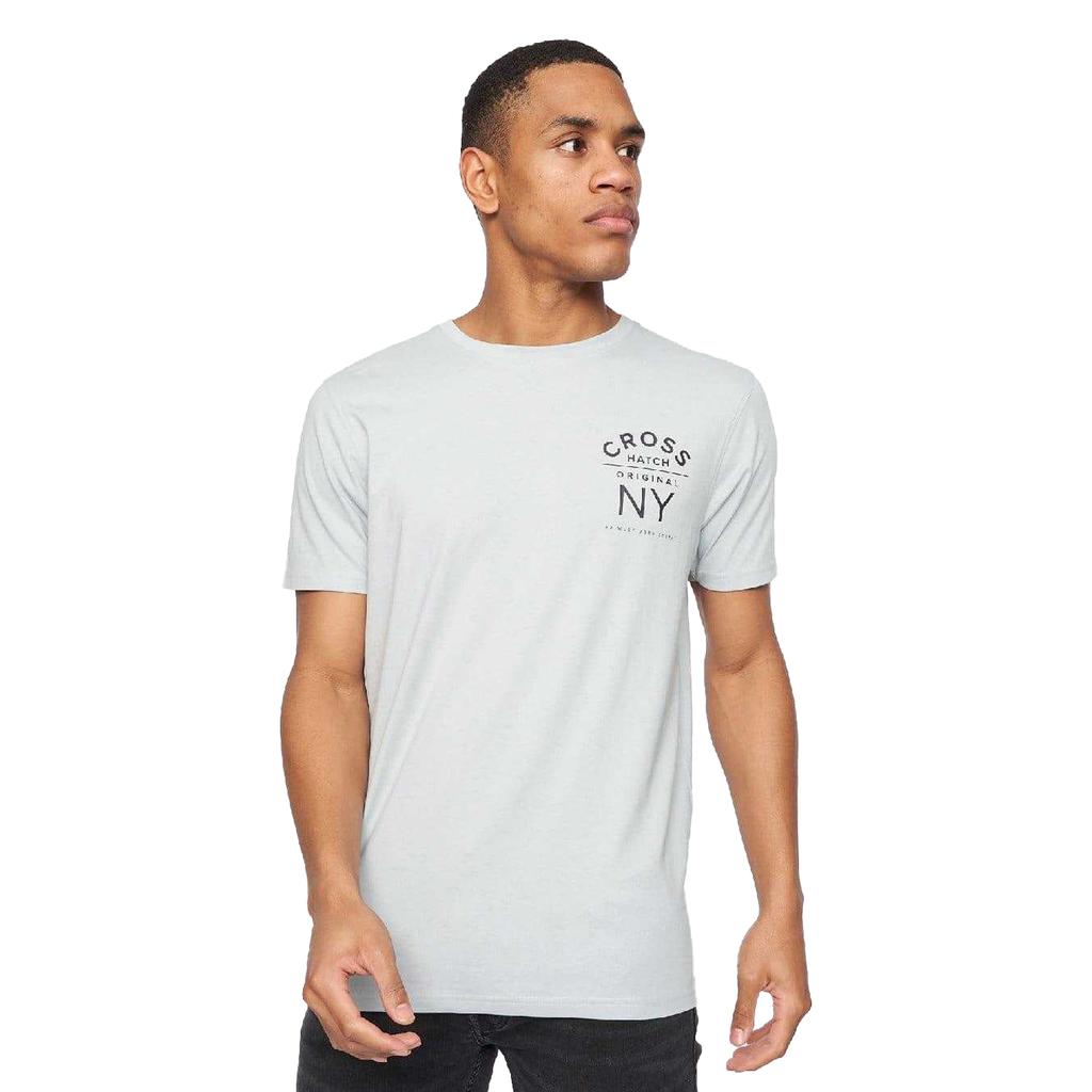 Crosshatch Mens Brandax Printed T-Shirt (Pack of 5)