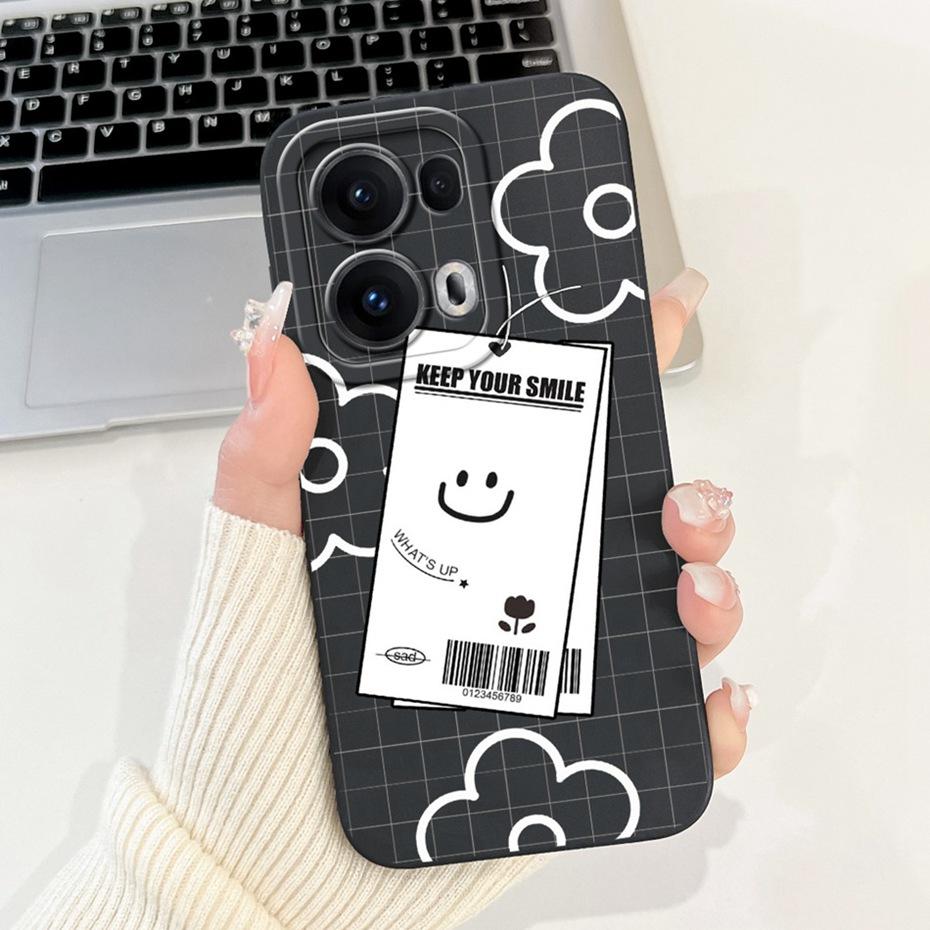 Cute Cartoon Phone Case For OPPO Reno13 Pro / Reno13 / Reno13 F 4G 5G Soft Silicone Protective Cover For Oppo Reno 13 13F 13Pro
