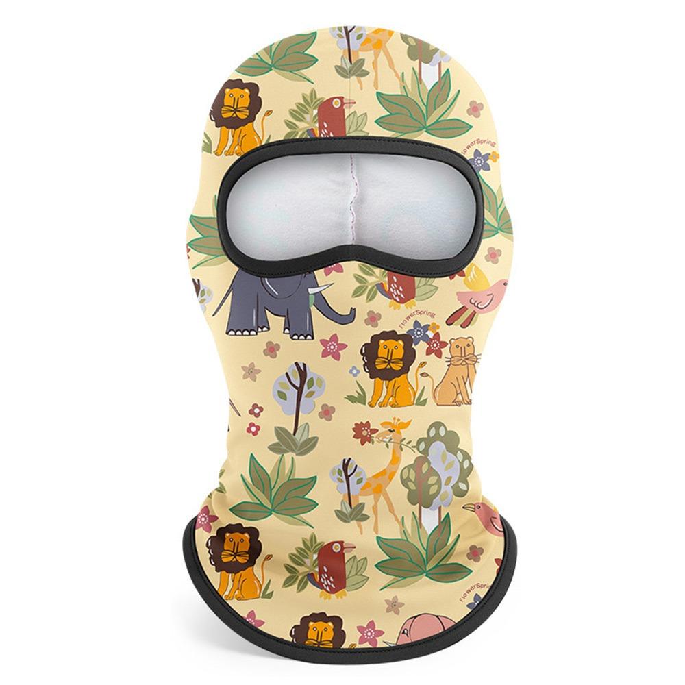 

Full Face Kids Balaclava Winter Warm Face Shield Fashion Neck Hood Cycling 4