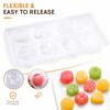 8-Cavity Flower Shape and for DIY Desserts, Baking and Parties