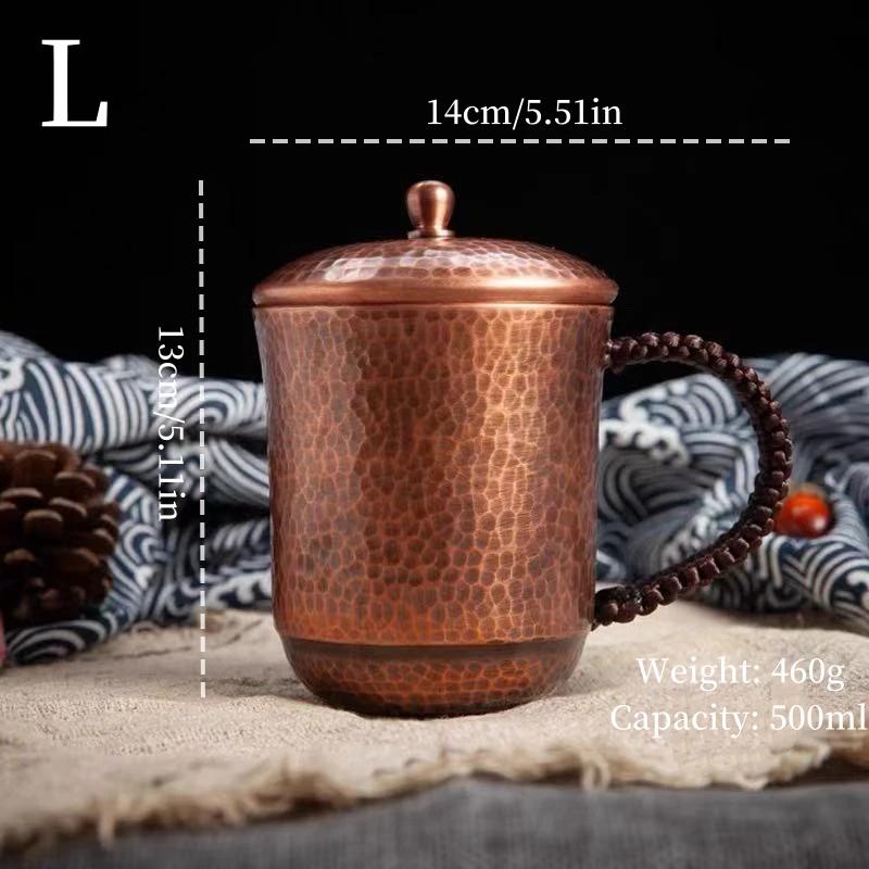 Vintage Pure Copper Coffee Cup,With