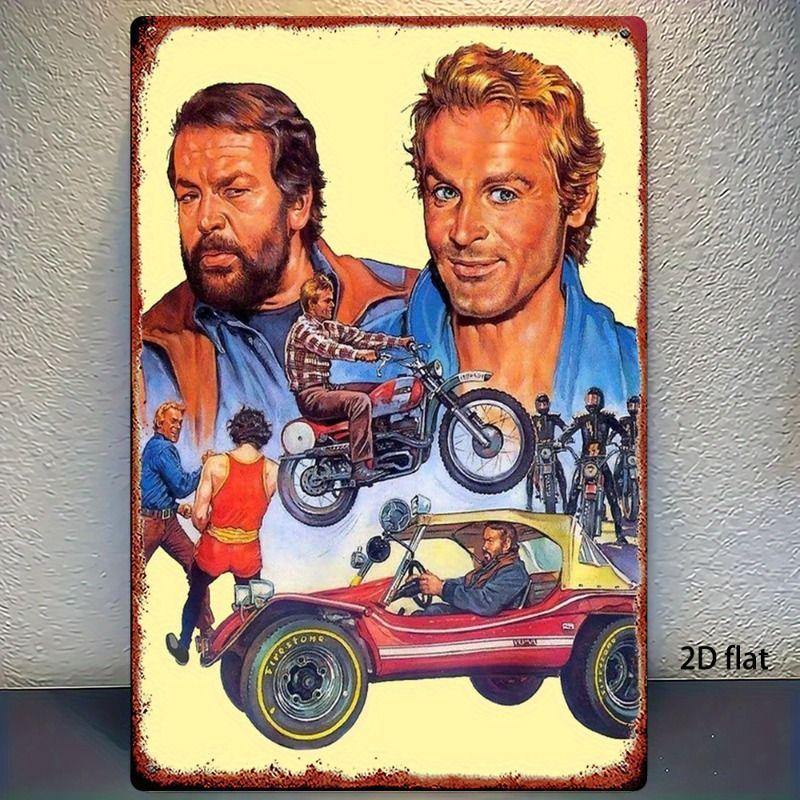 Avant-Garde Automotive Metal Art Painting for Garage Decor