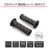 Daytona PROGRIP Motorcycle Grip Handle Diameter 22.2 (Moped) 115mm Standard Rubber End Penetration 789 Type Black 98131