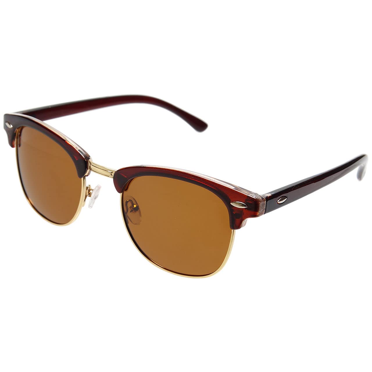 [Земля Товаров] Поляризационные Солнцезащитные Очки, Модные Поляризационные, Оправа Browline, Стиль Wellington, GD-SGL-CLMT-BRBR