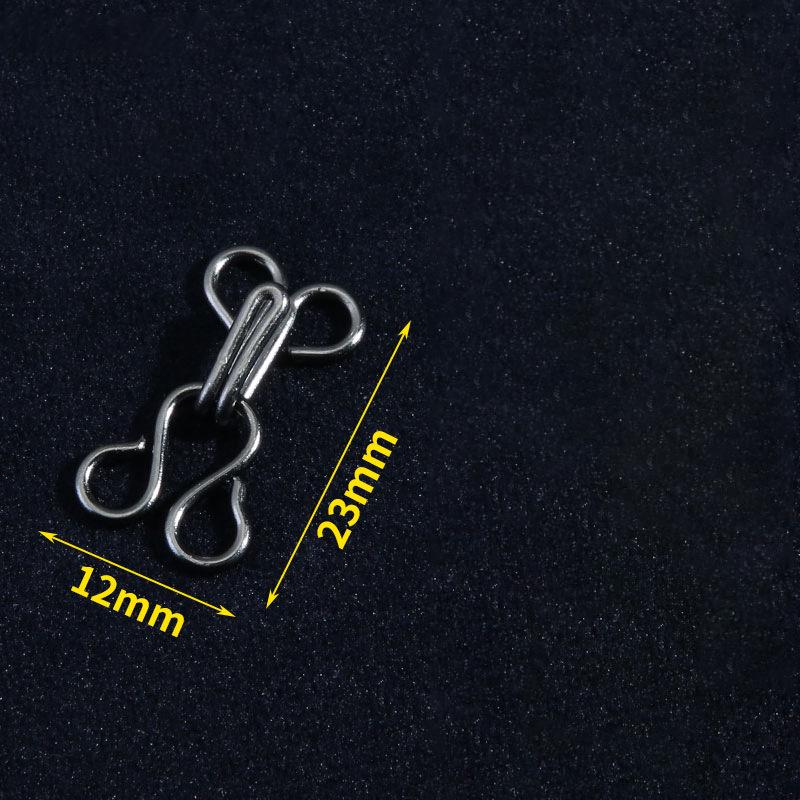 High-Grade Metal Invisible Collar and Underwear Hook Button for Anti-Exposure