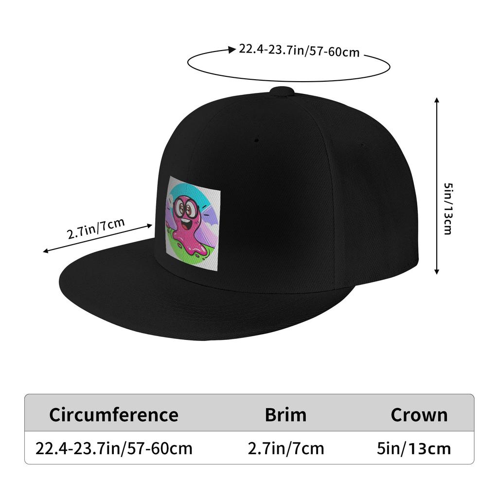 Super Slick Slime Sam Baseball Caps Snapback Fashion Baseball Hats Breathable Casual Casquette Outdoor for Unisex