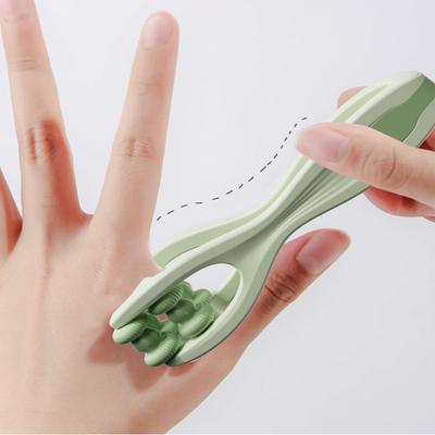 Finger Massager Dual-Row Roller Design Easy Use Relieve Finger Fatigue Promote Blood Circulation Portable Roller Finger Massager