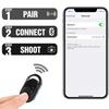 Wireless Remote Shutter Release Phone Tripod Stand Bluetooth-compatible Selfie Stick Remote Control Shutter Camera Controller 5