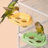 Splash-Proof Bird Water Food Bowl Removable Bird Cage Bowl Practical Parrot Feeder  Cockatiels