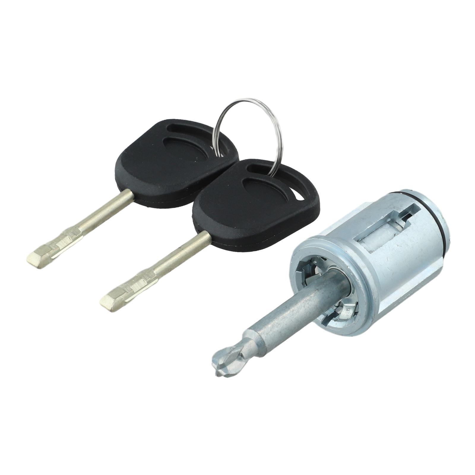 

1 SetAL354 1101535 Bonnet Lock Cylinder With 2 Keys For Ford / For Focus Mk1 98-04 Car Door Lock Cylinder Automotive Accessories