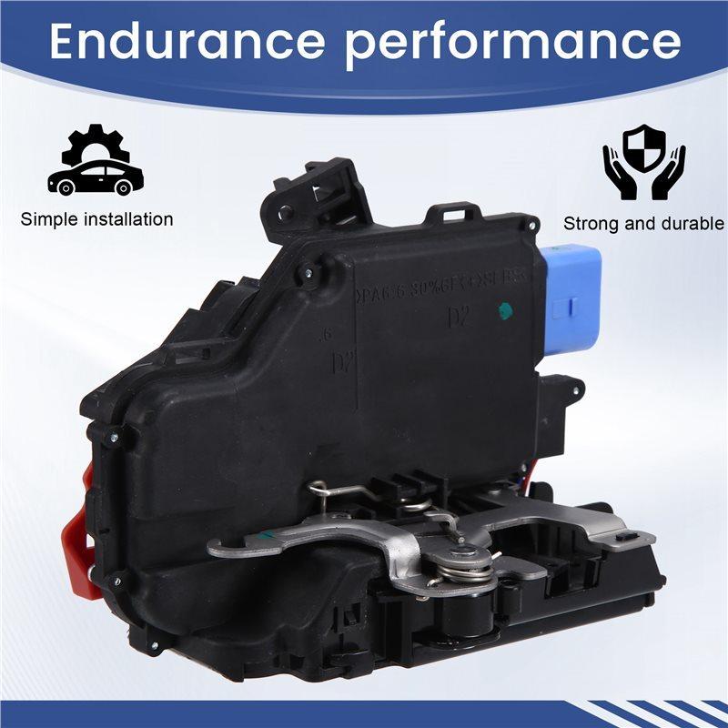 A58X-Right Rear Door Lock Actuator Latch 3D4839016K Car Part For VW Touareg Phaeton 2003-2010 3D4 839 016K