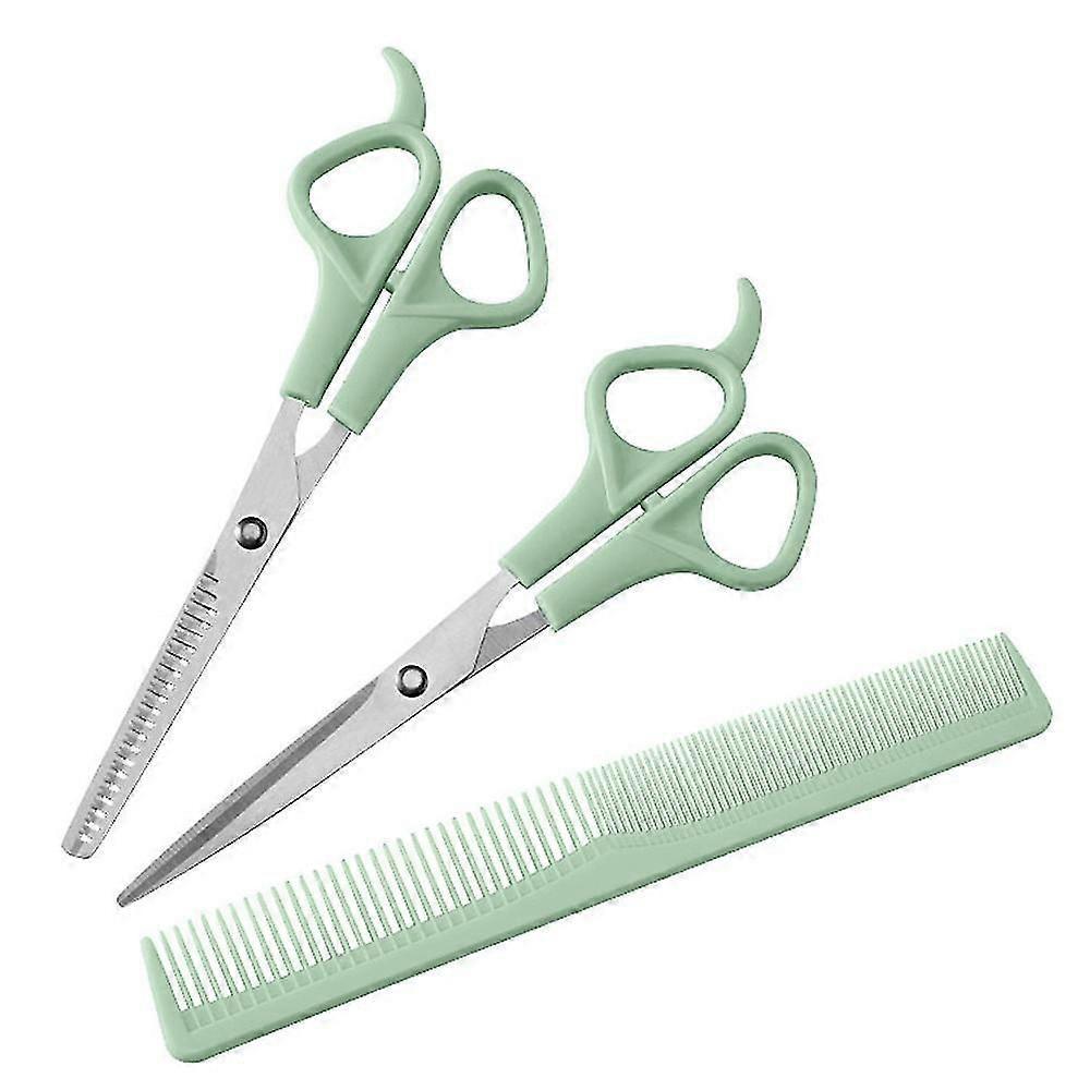 Hair Cutting Scissors Shears Kit, Hairdressing Scissors Set For Men Women Pets Home Salon Barber Cutting Kit