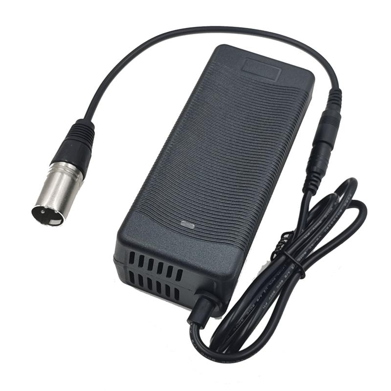 48V 2A Lead-acid Battery Charger for 55.2V Lead acid Battery pack with 3-Pin XLR Plug