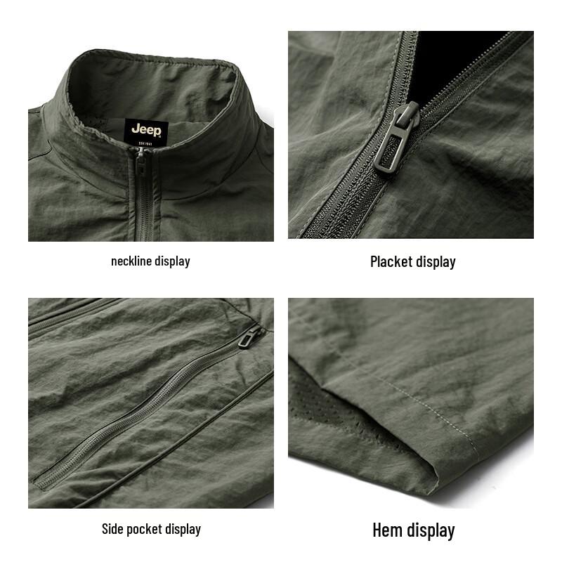 JEEP Men's Multi-Pocket Outdoor Vest