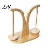 Yarn Ball Spinner Wooden Magnetic Holder Tangle-Free Stand with 1/2 Rotating Spindle Knitting Spinner Crocheting & Accessories Gift for Women Mom