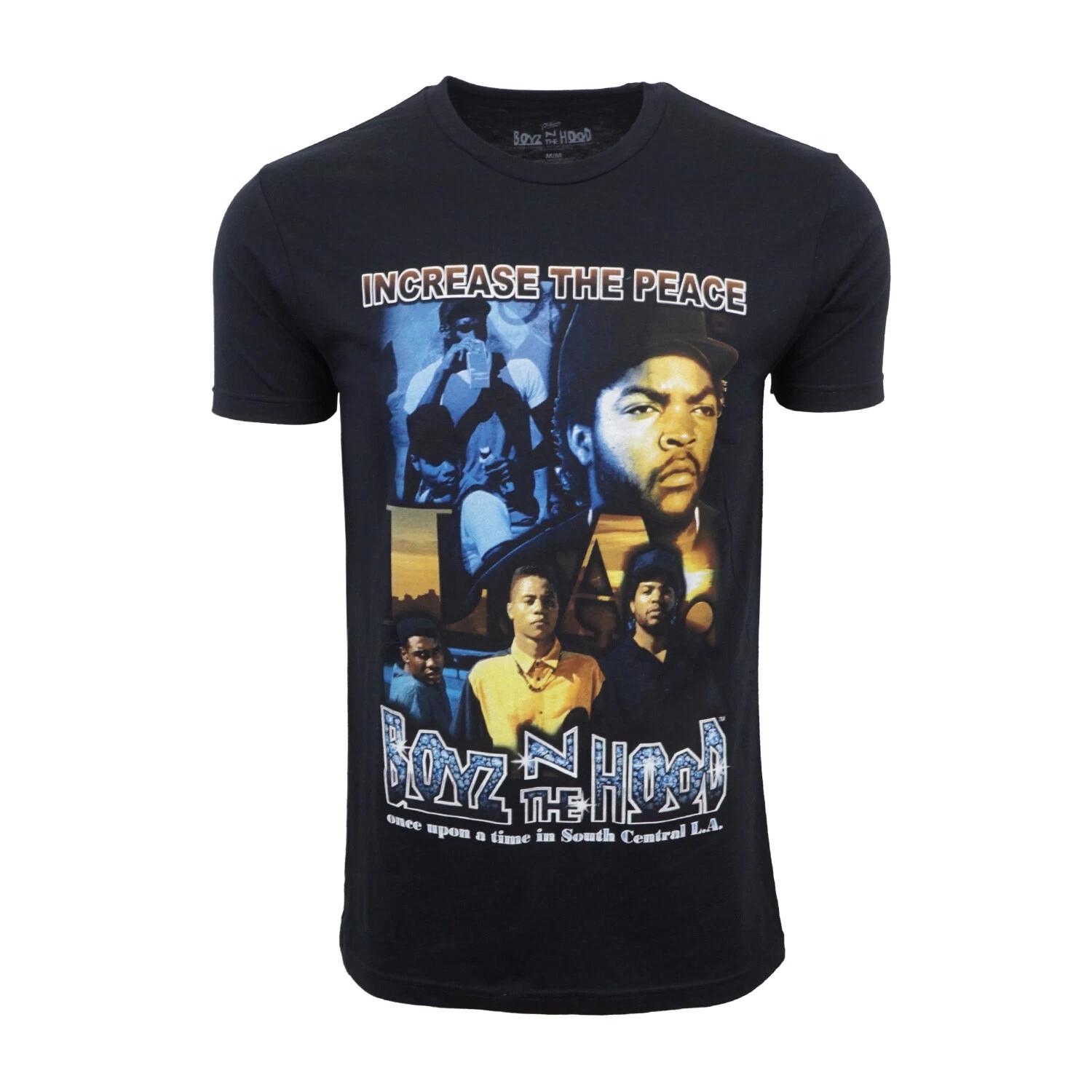 Unisex Adult Casual Graphic EAZY E INCREASE THE PEACE TEE Tee XL