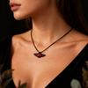 5pcs/lot Dark Wind Alloy Bat Magic Eye Pendant For DIY Anime Peripheral Necklace Keychain Bracelet Necklace Creative Jewelry