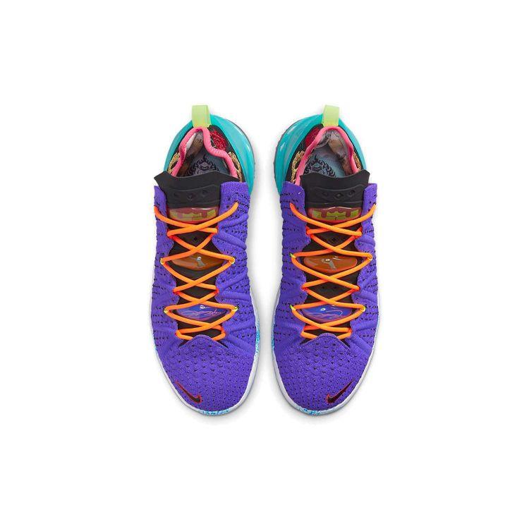 Nike LeBron 18 EP Best Of 10-18 Unisex Sneakers Purple Psychic-Purple Black DM2814-500