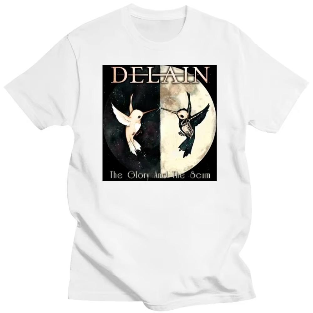 Mens Fashion Summer Cotton T Shirt Symphonic Metal Style Tshirt The Human Contradiction Hip Hop Streetwear Moonbathers Tops Tees