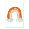 Nordic Rainbow Clouds Moon Cactus Prints And Posters Wall Art Canvas Paiting Wall Pictures For Living Room Home Décor No Frame