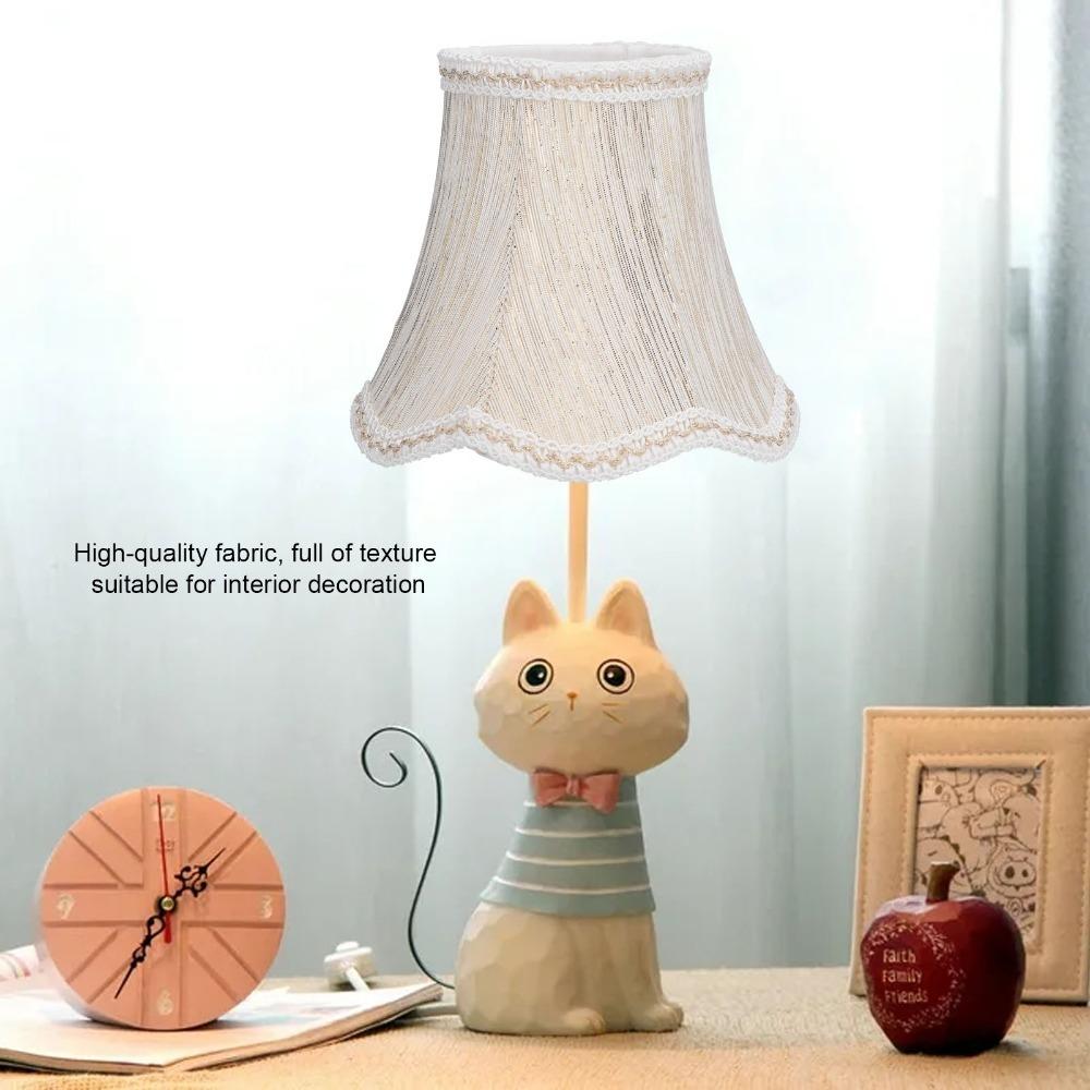 

3PCS Clip On Design Lampshade Fabric Small Lamp Shades Modern Chandelier Lamp Shades Floor Lamp абрикосовий