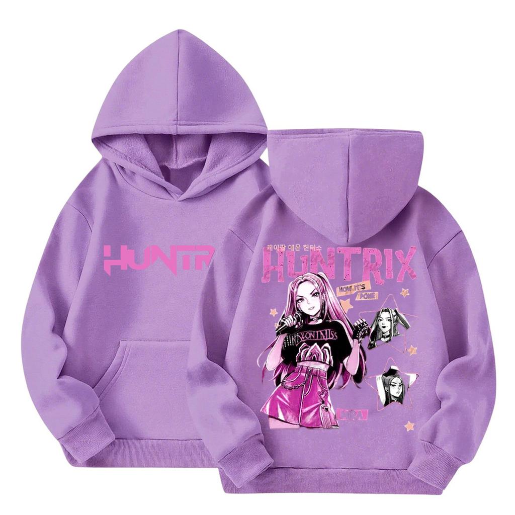 Women's Hooded Gradient Printed Long Sleeved Sweatshirt Loose Women's Sweatshirt Sweatshirt