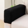 Teddy Fleece Materiaal Sofa Armleuninghoezen Verdikt Ontwerp Bank Armkappen Voor Sofa