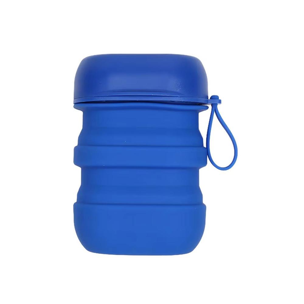 Leak-proof Folding Soap Box Draining Soap Case Portable Soap Tray Travel синий