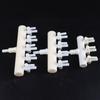 2Pcs/Lot 2~6Way Plastic Aquarium Air Pump Hose Splitter Air Flow Control Valve Fish Tank Oxygen Distributor Divider with Switch