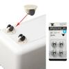 4 Pcs/set Adhesive Swivel Casters Universal Furniture Wheel Castor Roller for Storage