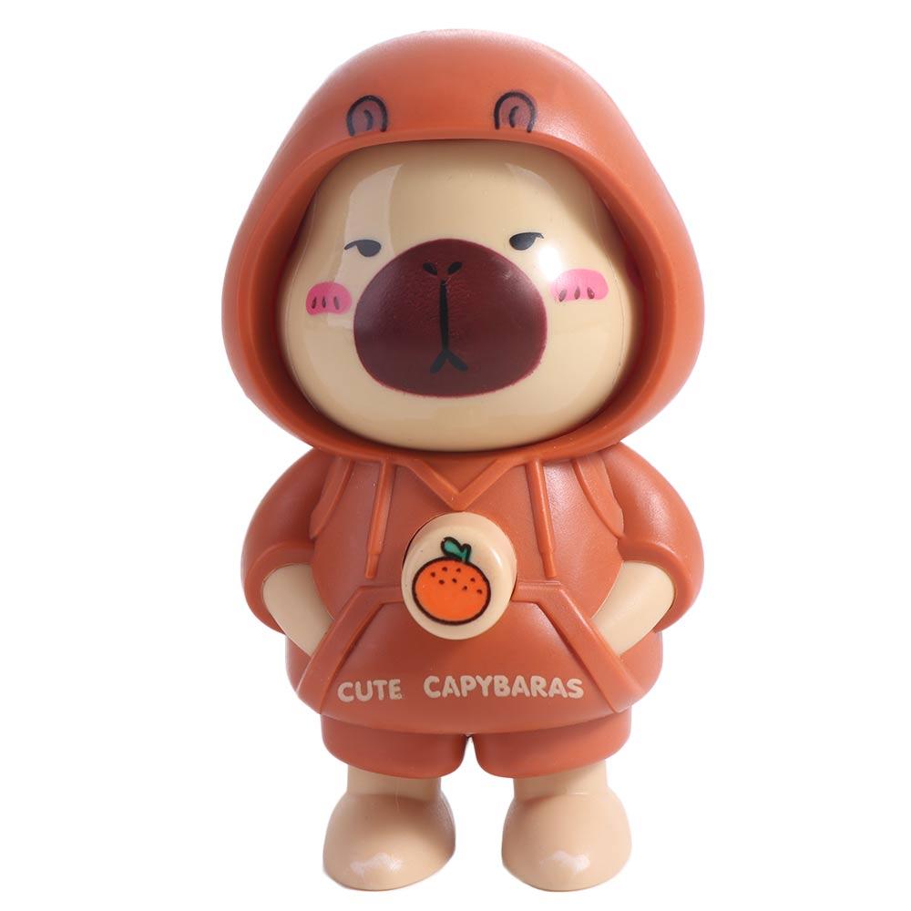 Plastics Cartoon Doll Keychain With Keychain Face Changing Toy  Christmas Dolls