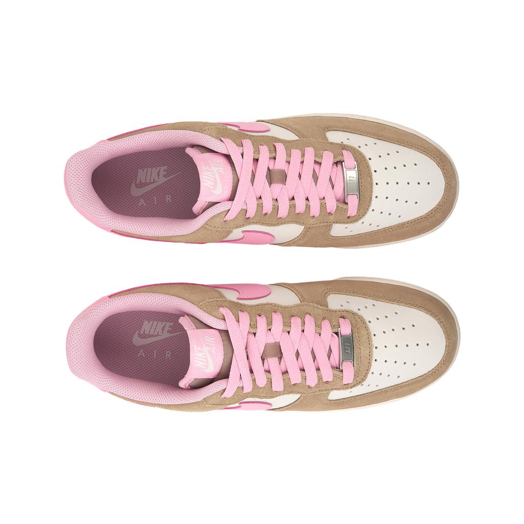 Nike Air Force 1 07 LV8 Hanf Rosa Herren Sneaker Tan Phantom Mittel-Weich-Rosa FQ8714-202