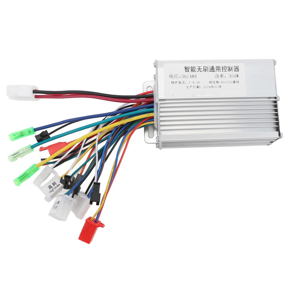 36V 48V 350W Brushless Controller Aluminum Alloy Waterproof Brushless Motor Controller for Electric