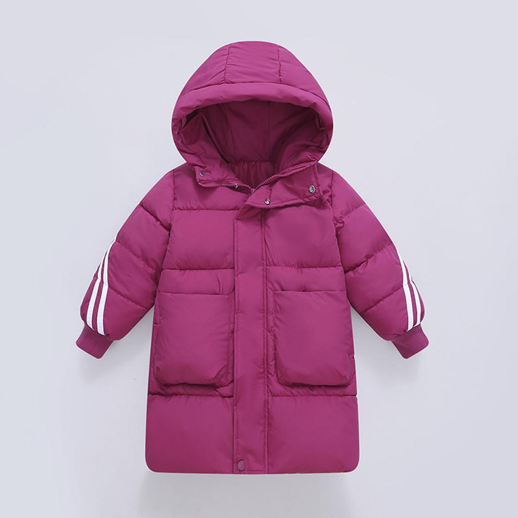 Barns Moderiktiga Och Lediga Tunna Dunbomullsjacka