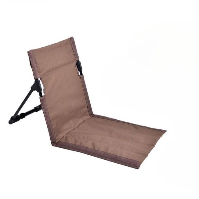 Gartenliegestuhl Outdoor Klappbarer Strandstuhl Tragbarer Klappbarer Anglerstuhl Bodenmatte Rasenstuhl Bequemer Liegestuhl Neu