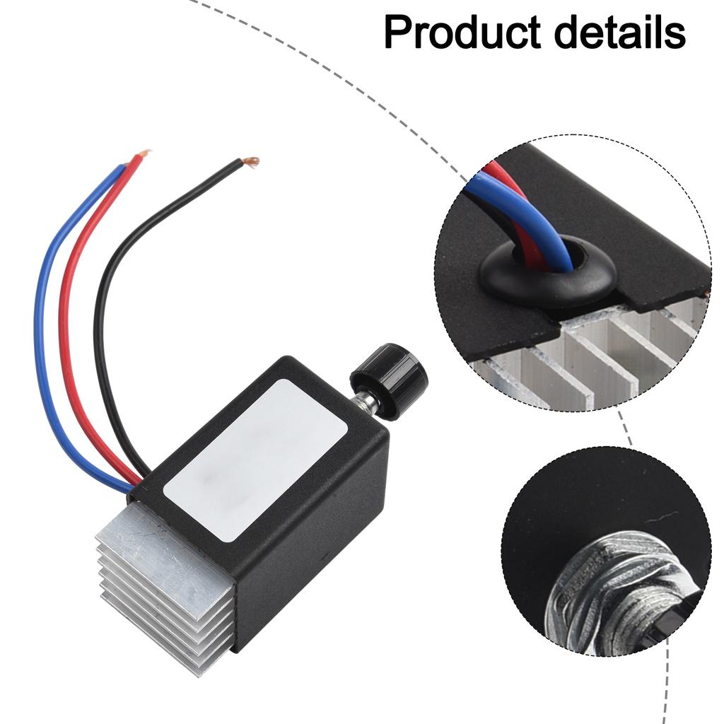 Replacement Speed Regulator Automobile Fan Heater Control DC Speed Regulator 12V 24V Speed Controller Convenient Usage