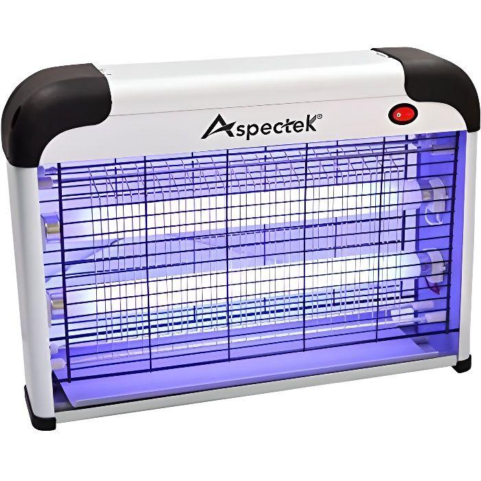 ASPECTEK UV-Lampe gegen fliegende Insekten. Fliegenfänger Elektrischer Insektenvernichter 20W. Elektrische Mückenlampe (Lampe
