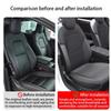 Per Nuova Tesla ModelY Juniper 2025 Cuscino Sedile in PU Perforato Traspirante Universale Divisibile Protezione Sedile Auto Accessori Interni
