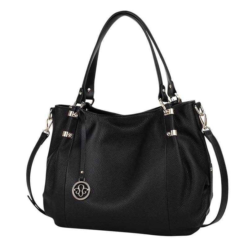 Damenhandtasche mit Blumenmuster, Luxus-Rindsleder, edle Damen-Umhängetasche, Umhängetasche, Geldbörse, echtes Leder